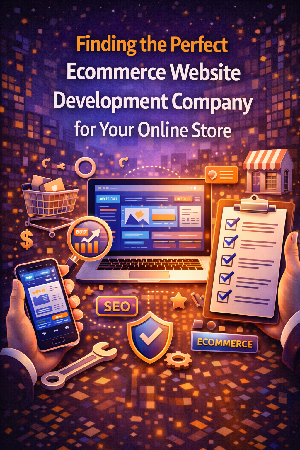 Ecommerce website development company creating online shopping experience